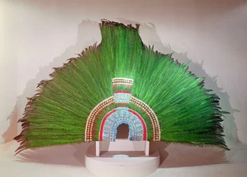 Crown of Montezuma (wool and feathers)